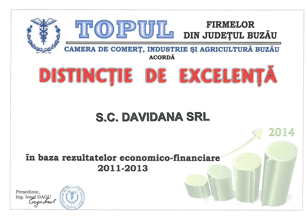 DIPLOMA DE EXCELENTA